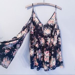 Free People Floral Mini Dress NEW!
